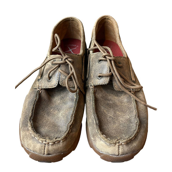 Youth Twisted X Boat Shoes / Size-5M - Picture 2 of 9